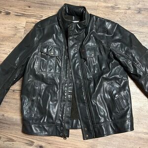 Levi's Black Trucker Style Jacket men’s large